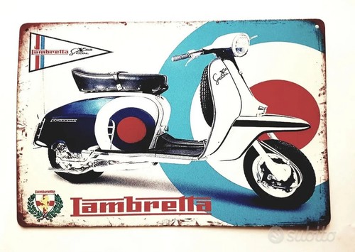 Targa latta lambretta - targa,