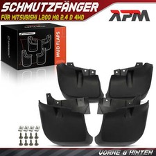 4X Parafango Spritzschutz Anteriori Posteriori Per Mitsubishi L200 MQ 2.4 D 4WD
