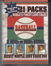 1952 mantle card chase - chase, box
