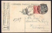 STORIA POSTALE REGNO 1921 Intero Postale 15c Fabbrica It. Calzature USATO (FM6)
