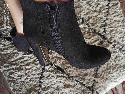 Stivaletto nero tacco 12cm - tacco, con