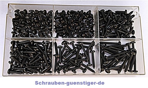 Assortimento viti per lamiera