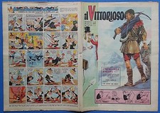 IL VITTORIOSO 1957 N. 4 - Sci Alpino Carla Marchelli - Calcio Roma Losi - 3/18