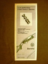 Fucile Beretta Mod. A 300 Costo Lire 84.000 Pubblicità vintage anni '70