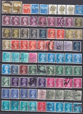 GRAN BRETANIA  REGINA ELISABETTA II  286  francobolli USATO