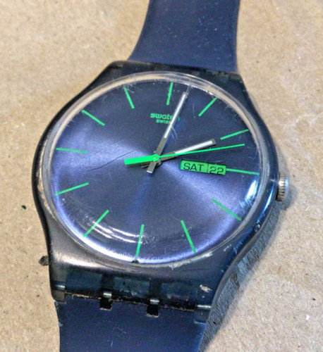Swatch orologio ribelle verde - orologio,