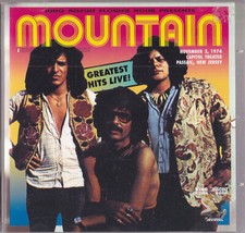 Mountain – Greatest Hits Live! CD King Biscuit Flower Hour Records / near mint