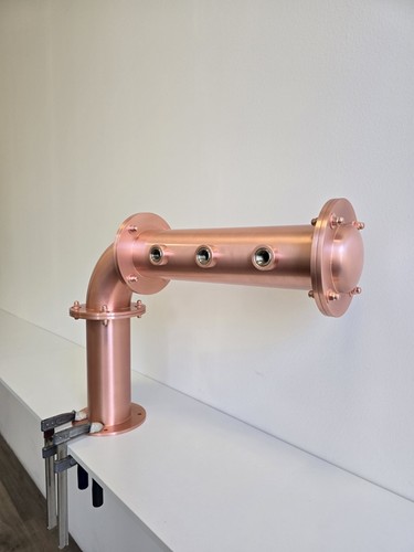 Colonna birra inox ramato - colonna,