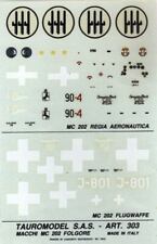 TAURO MODEL TM48/303 INSEGNE MACCHI 202 REGIA AERONAUTICA E FLUGWAFFE SCALA 1:48