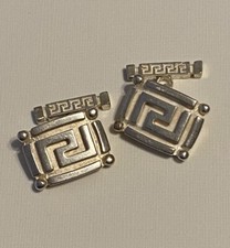 Gemelli chiave greca versace - gemelli,