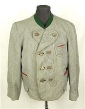 DIVISA UNIFORME WWII ERA GERMAN AUSTRIA SCHUTZEN GEBIRGSJAGER TUNIC JACKET_2