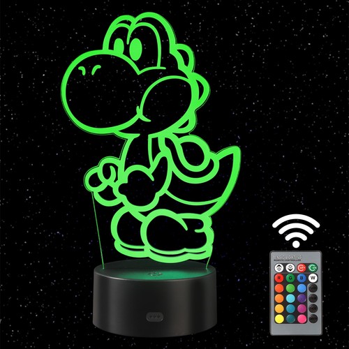 Yoshi lampada super mario - super,