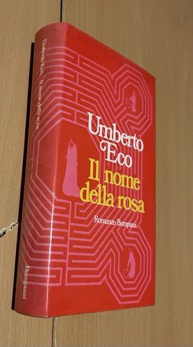 Umberto eco nome della rosa - umberto,