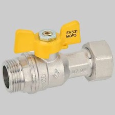 GAS BALL VALVE M/F ALUMINUM