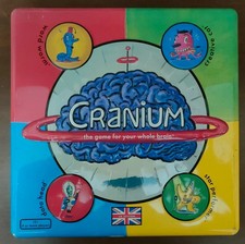Cranium Gioco da Tavolo di Hasbro Edizione Limitata Tin Metal Box 2002! Perfetto