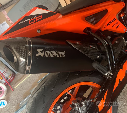 Silenziatore akrapovic ktm - silenziatore,