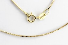 collana catena girocollo veneta veneziana oro giallo 18kt. cm.45 cm.50 cm.60