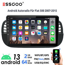 Carplay Per FIAT 500 2007-15 9" Android 14 Autoradio GPS Navi WIFI RDS USB 2+64G