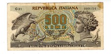 Italy italia billet - italy, 500