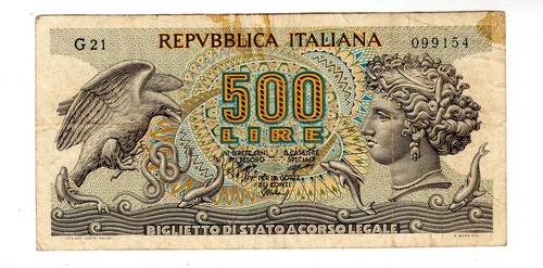 Italie italy italia billet - italie,