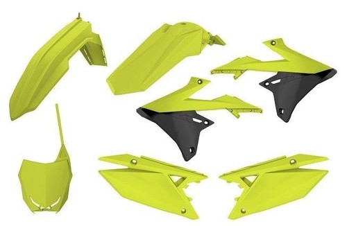 Kit plastiche giallo fluo - plastiche,