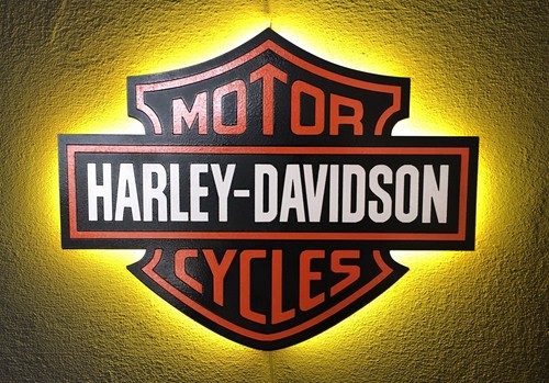 Targa luminosa moto - , harley