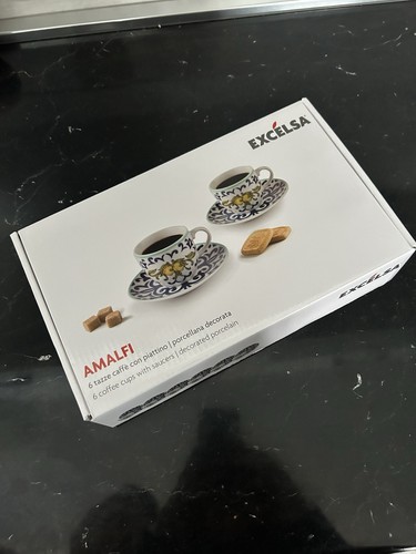 Tazzine excelsa con piattini
