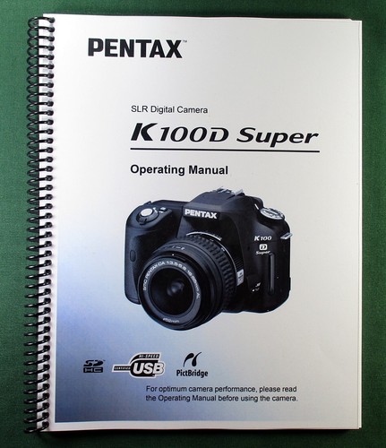 Pentax k100d super manuale - pentax,