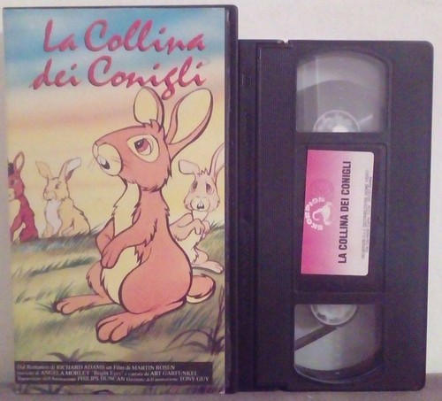 Vhs collina dei conigli - vhs,