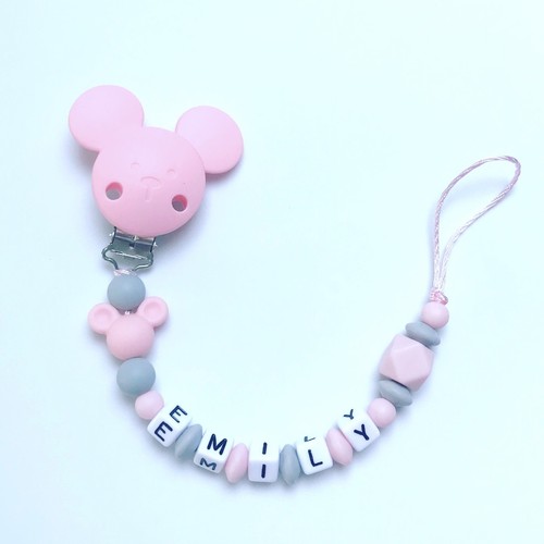 Chain pacifier bow nuckel - pacifier,
