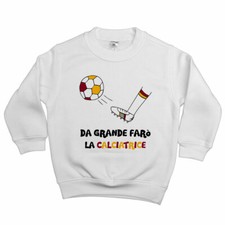 Felpa bambina da grande farò