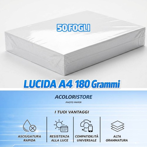 Carta fotografica lucida - carta,