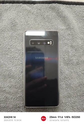 Smartphone samsung galaxy s10 - smartphone,