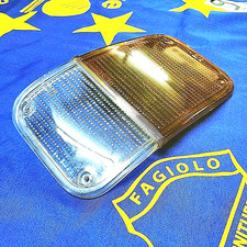 FANALE AUTOCARRI 110-130-170 0M-IVECO ANTERIORE Sx. VETRINO BICOLORE FIAT-OM-100