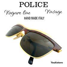 POLICE Vogart line occhiali da sole 1060 030 RARE VINTAGE 80s HAND MADE ITALY