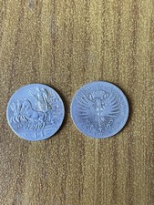 LOTTO 2 MONETE REGNO D' ITALIA