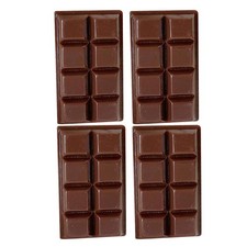 4 pezzi San modello di cioccolato finto piccolo arredamento di