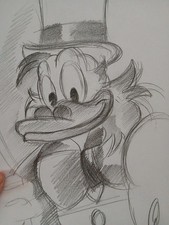 Paperon Dei Paperoni,disegno a