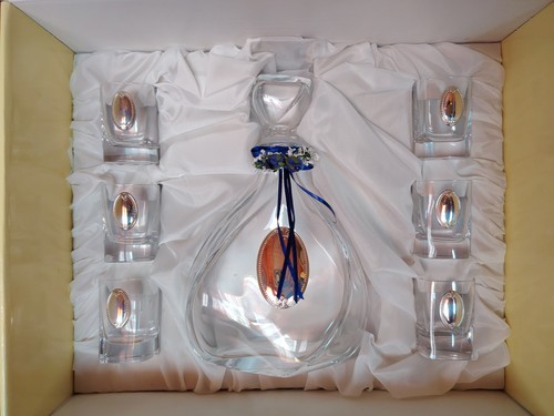 Servizio liquore cristallo - liquore, e