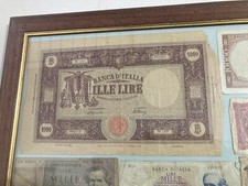 Lotto ANTICHE BANCONOTE LIRE ITALIANE RARE