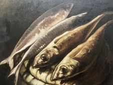 Olio Su Tela Natura Morta Con