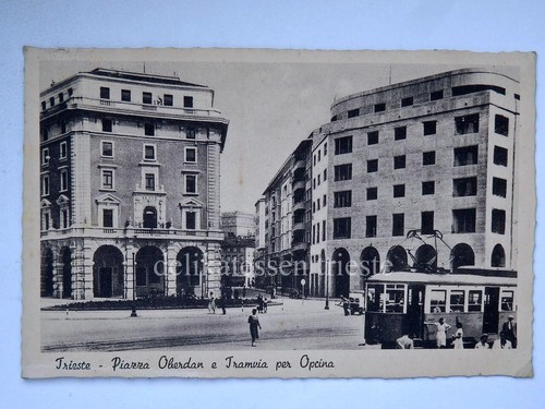 Trieste tram per opicina - tram,