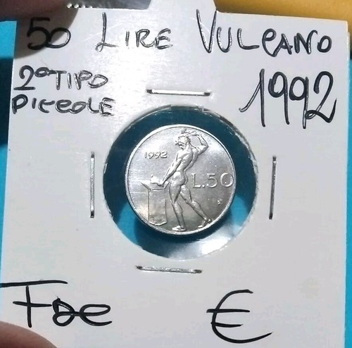 Lire vulcano 1992 - lire, 2°tipo