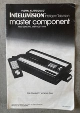 Mattel Electronics Intellivision Console Manuale Istruzioni SOLO Documenti