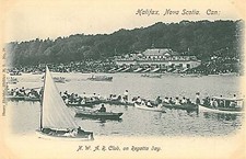 SPORT POSTCARDS: CANADA: HALIFAX- ROWING/BOATS/REGATA