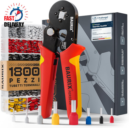 Pinza crimpatrice con - crimpatrice,