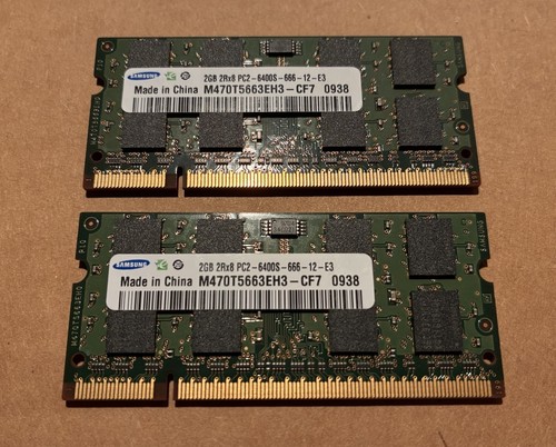 Samsung 4gb kit 2x2gb ddr2 - 4gb,