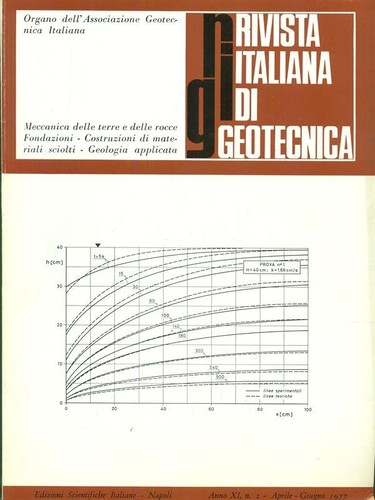 Rivista italiana geotecnica - di,