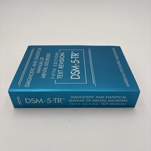 Dsm diagnostic - dsm-5-tr, &