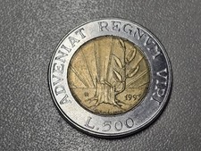 San Marino 500 lire 1993